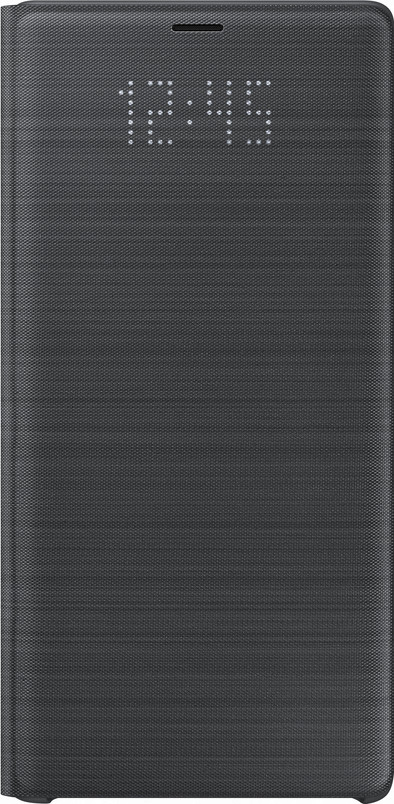 Samsung Galaxy Note 9 LED View Cover Book Case Zwart is nooit meer leverbaar
