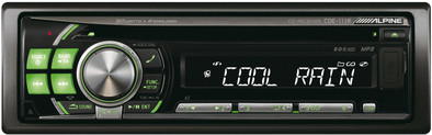 Alpine CDE-111R Autoradio is nooit meer leverbaar