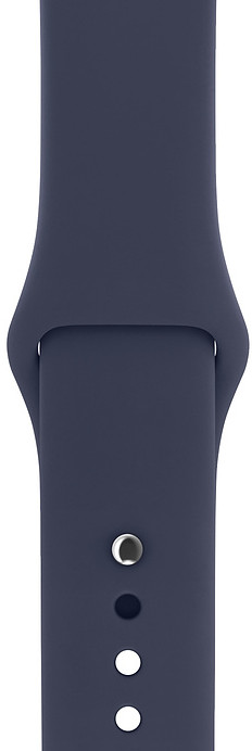 Apple Watch 38mm Siliconen Band Sport Middernachtblauw is nooit meer leverbaar