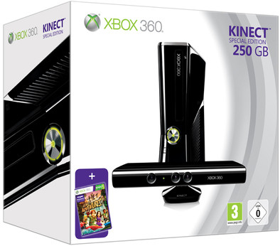Xbox 360 250 GB + Kinect Bundel is nooit meer leverbaar