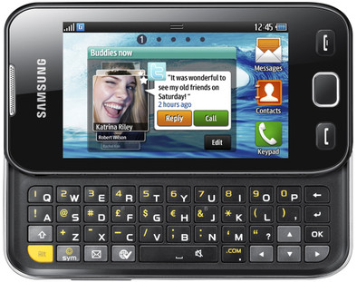 Samsung Wave 533 S5330 Metallic Black QWERTY is nooit meer leverbaar