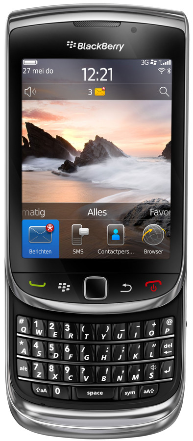 BlackBerry Torch 9800 T-Mobile is nooit meer leverbaar
