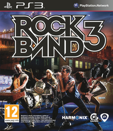 Rock Band 3 PS3 is nooit meer leverbaar
