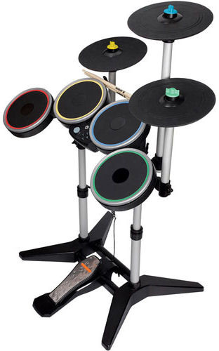 Rock Band 3 Wireless Pro-Drum and Pro-Cymbals Kit Wii is nooit meer leverbaar