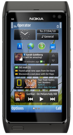Nokia N8-00 Dark Grey is nooit meer leverbaar
