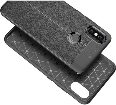 Just in Case Soft Design Xiaomi Mi A2 Back Cover Zwart is nooit meer leverbaar
