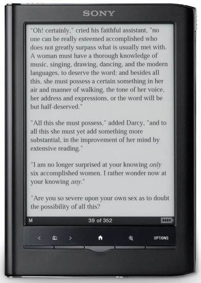 Sony Reader Touch Edition PRS-650 Black is nooit meer leverbaar