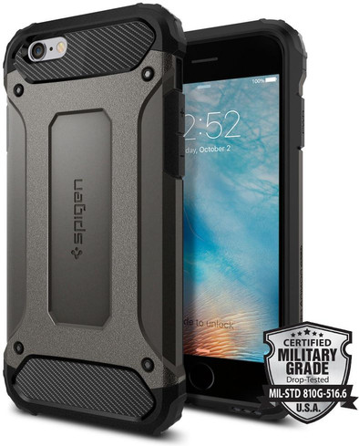 Spigen Tough Armor Tech Apple iPhone 6/6s Grijs is nooit meer leverbaar