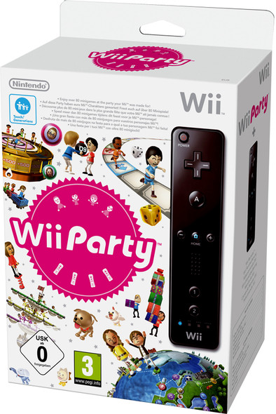 Wii Party &amp; Wii Remote Black is nooit meer leverbaar