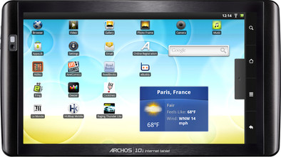 Archos 101 Internet Tablet 16 GB is nooit meer leverbaar