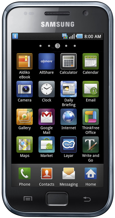 Samsung Galaxy S I9000 8 GB Ceramic White is nooit meer leverbaar