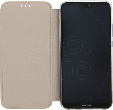 Azuri Booklet Huawei P20 Lite Book Case Goud is nooit meer leverbaar