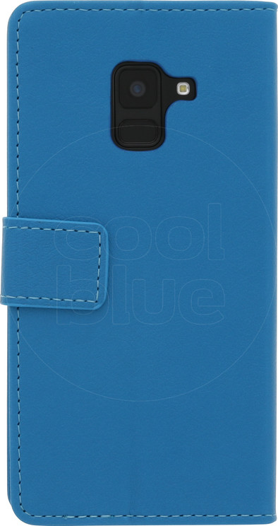 Just in Case Wallet Galaxy Samsung Galaxy A8 (2018) Book Case Blauw is nooit meer leverbaar