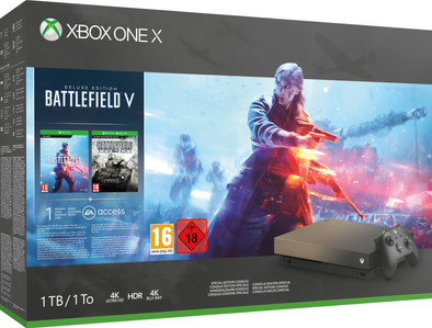 Microsoft Xbox One X 1TB Battlefield V Gold Rush Special Edition is no longer available
