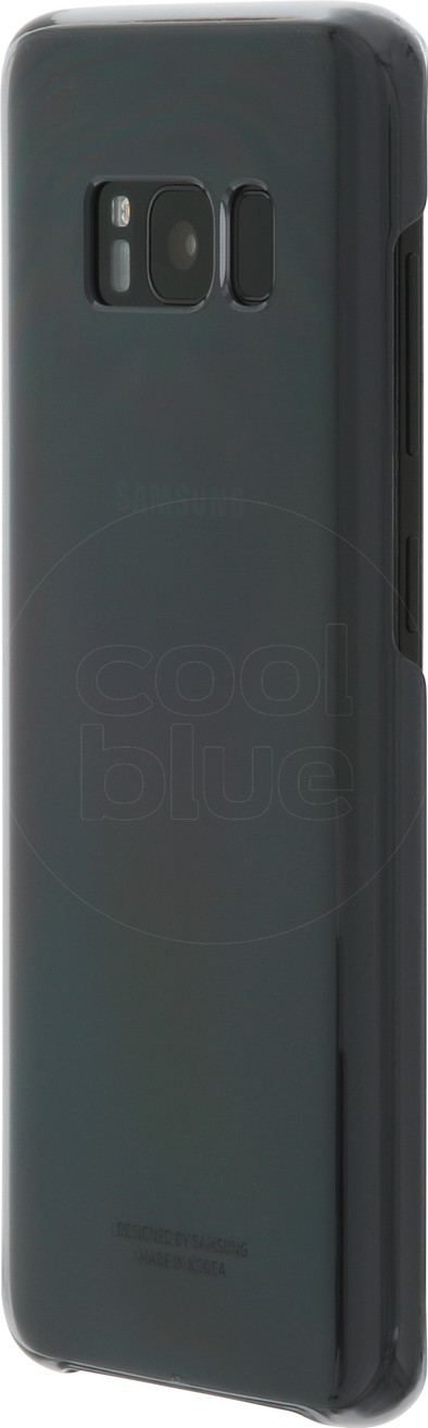 Samsung Galaxy S8 Clear Back Cover Zwart is nooit meer leverbaar