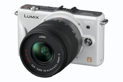 Panasonic Lumix DMC-GF2 White 14-42mm Kit is nooit meer leverbaar