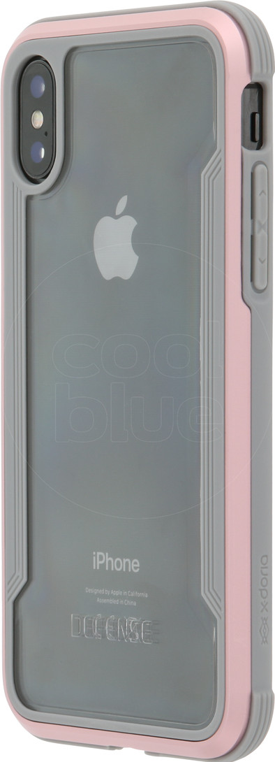 X-Doria Defense Shield Apple iPhone X Back Cover Rose Gold is nooit meer leverbaar