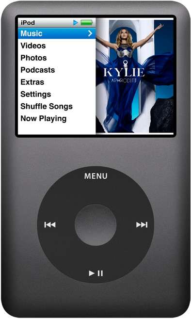 Apple iPod Classic 160GB ブラック Apple iPod Classic 160 GB Zwart | Coolblue | Mp3 spelers