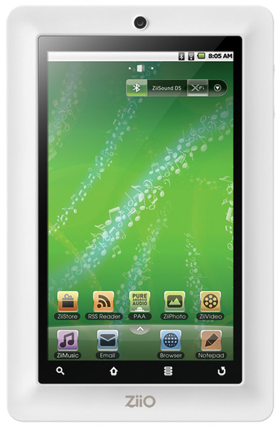 Creative ZiiO 7 inch 8 GB is nooit meer leverbaar