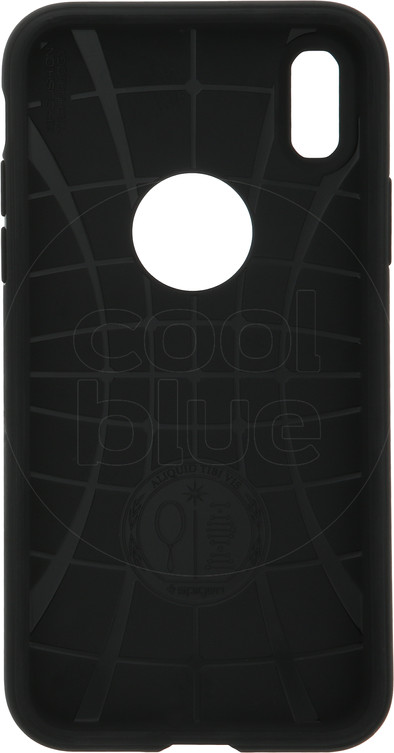 Spigen Rugged Armor iPhone X Back Cover Black is no longer available