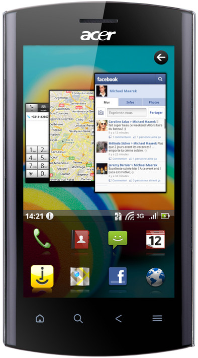 Acer Liquid Metal S120 Brown is nooit meer leverbaar