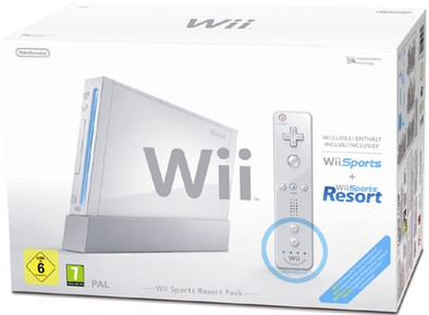 Nintendo Wii Sports Resort Plus Pack White is nooit meer leverbaar