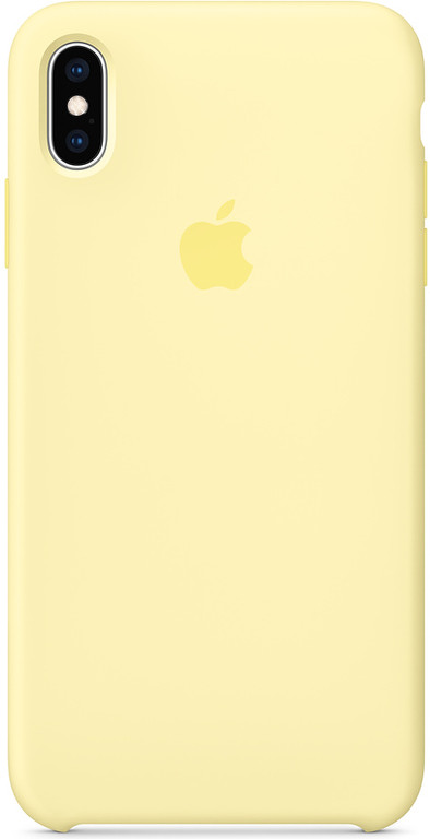 Apple iPhone Xs Silicone Back Cover Mellow Yellow is no longer available