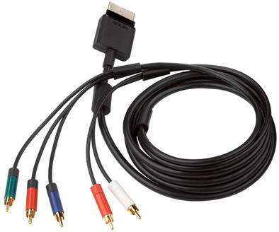 Microsoft Xbox 360 Component HD AV-kabel is nooit meer leverbaar
