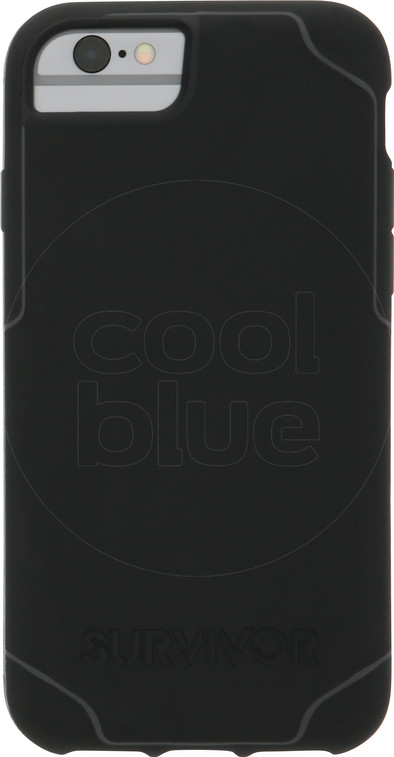 Griffin Survivor Strong Apple iPhone 6/6s/7/8 Back Cover Zwart is nooit meer leverbaar