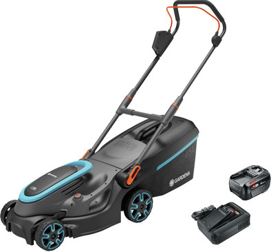 Gardena PowerMax 37/36V P4A Solo 4,0 Ah Accu (2x) Starterspakket is nooit meer leverbaar