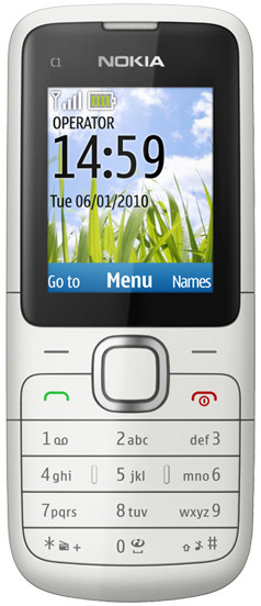 Nokia C1-01 Warm Grey is nooit meer leverbaar