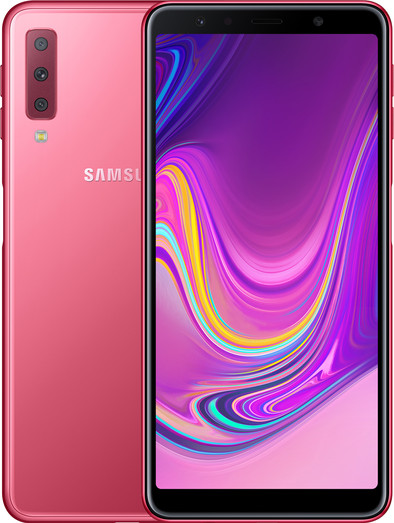 Samsung Galaxy A7 (2018) Roze is nooit meer leverbaar