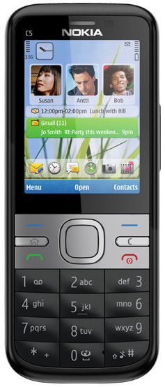 Nokia C5-00 Black is nooit meer leverbaar
