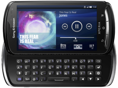 Sony Ericsson Xperia Pro Black is nooit meer leverbaar