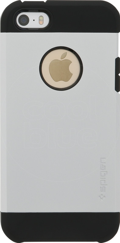 Spigen Tough Armor Apple iPhone 5/5s/SE Zilver is nooit meer leverbaar