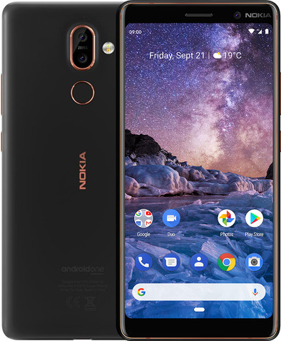 Nokia 7 Plus Zwart is nooit meer leverbaar