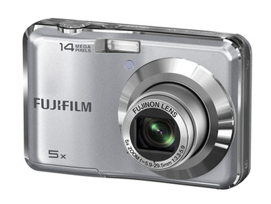FUJIFILM 富士フイルム FinePix AX300 単三電池駆動 Fujifilm FinePix AX300 Silver | Coolblue | Compactcamera's