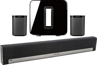 Sonos Playbar Play:1 (2x) Sub Black - Main Image