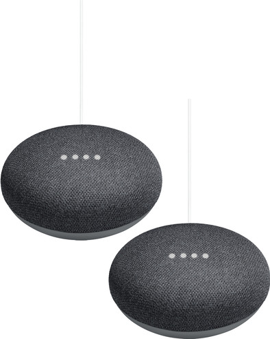 Google Home Mini Grijs Duo Pack is nooit meer leverbaar