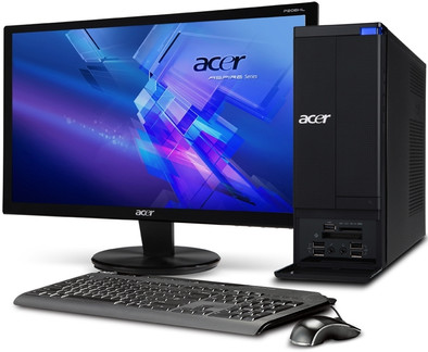 Acer Aspire X3400 + 21,5'' P226HQdb Monitor is nooit meer leverbaar