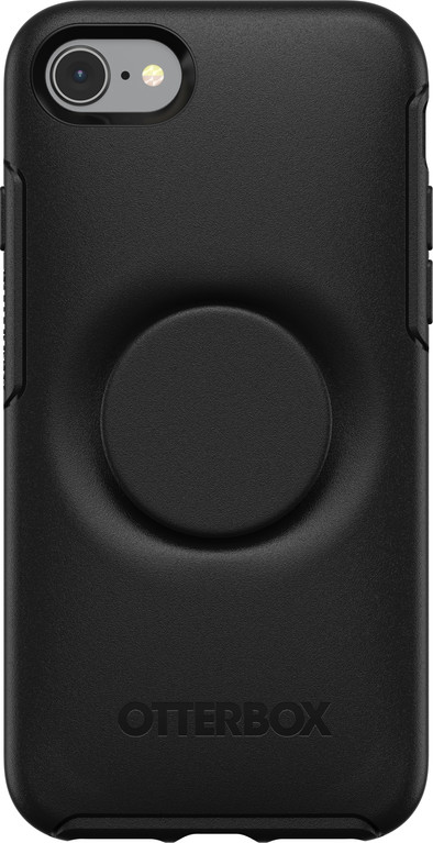 Otterbox Otter + Pop Symmetry Apple iPhone SE 2022 &#x2F; SE 2020 &#x2F; 8 &#x2F; 7 Back Cover Zwart is nooit meer leverbaar