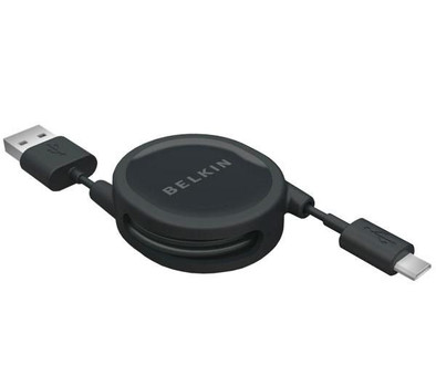 Belkin Retractable USB Cable MicroUSB is nooit meer leverbaar