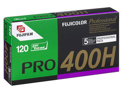 Fuji Pro 400-H 120 kleur film 5 pack is nooit meer leverbaar