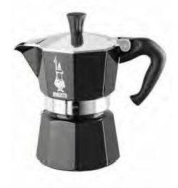 Bialetti Moka Express Black 6 kopjes is nooit meer leverbaar