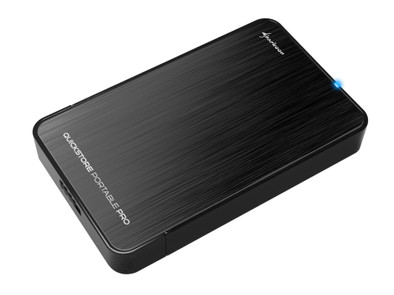 Sharkoon QuickStore Portable Pro 2,5 inch Zwart is nooit meer leverbaar