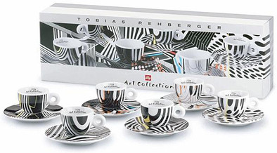 Illy Espresso 6 kop-en-schotels by Tobias Rehberger is nooit meer leverbaar