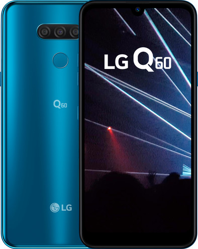 LG Q60 Blauw is nooit meer leverbaar