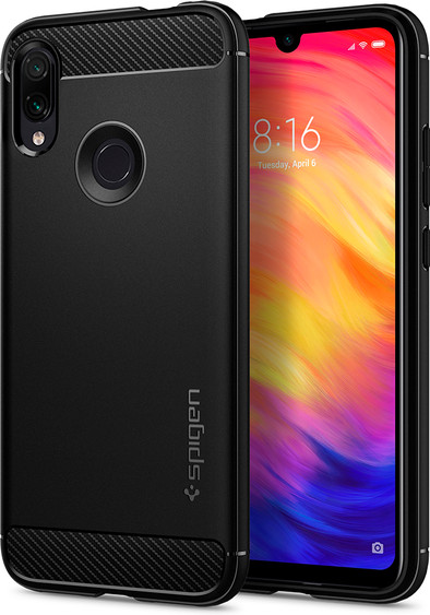 Spigen Rugged Armor Xiaomi Redmi Note 7 (Pro) Back Cover Black is no longer available