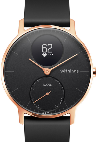 Withings Steel HR (36mm) Rose Gold Black Silicon is no longer available