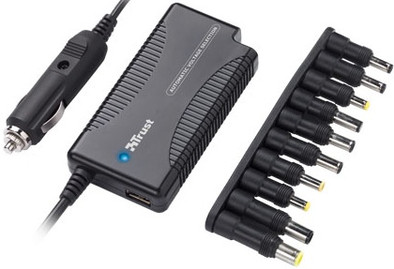 Trust Universele Laptop Autolader 90W + USB Poort is nooit meer leverbaar